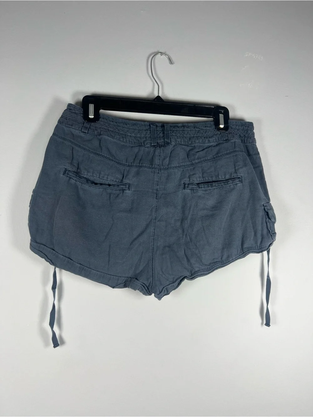 Free People Melvin High Rise Cargo Shorts in Navy Size 10